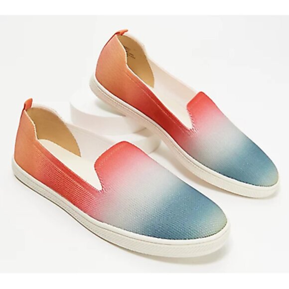 Vince Camuto Shoes - NIB [Vince Camuto] Cabreli Slip On Almond Toe Flats, Sunset Stripe, Women's 7.5
